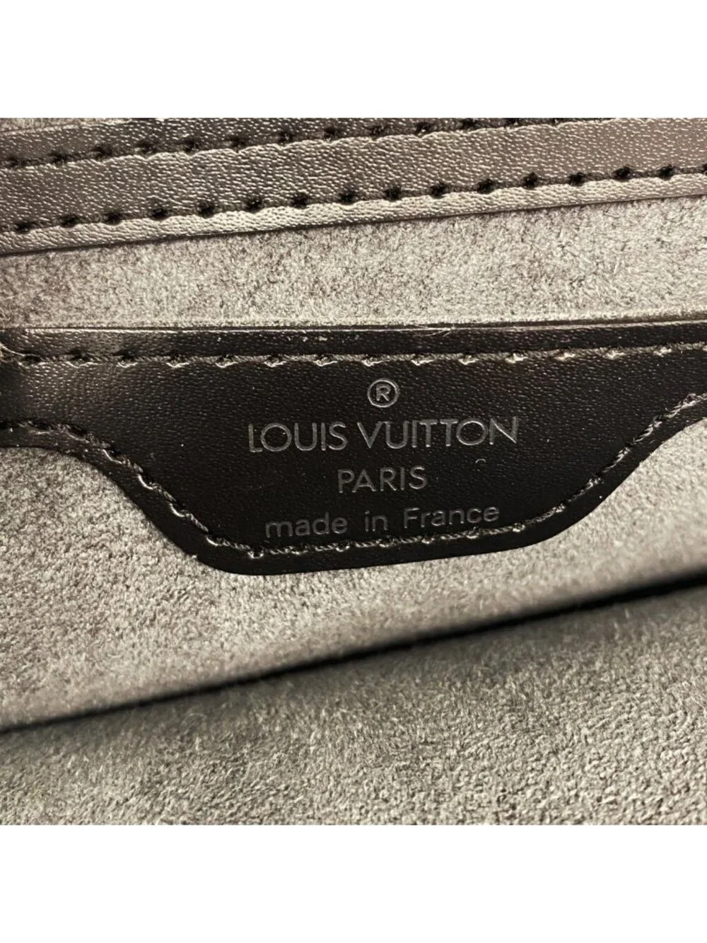 Louis Vuitton Shoulder Bag Epi Saint Jacques Poignet Long Noir